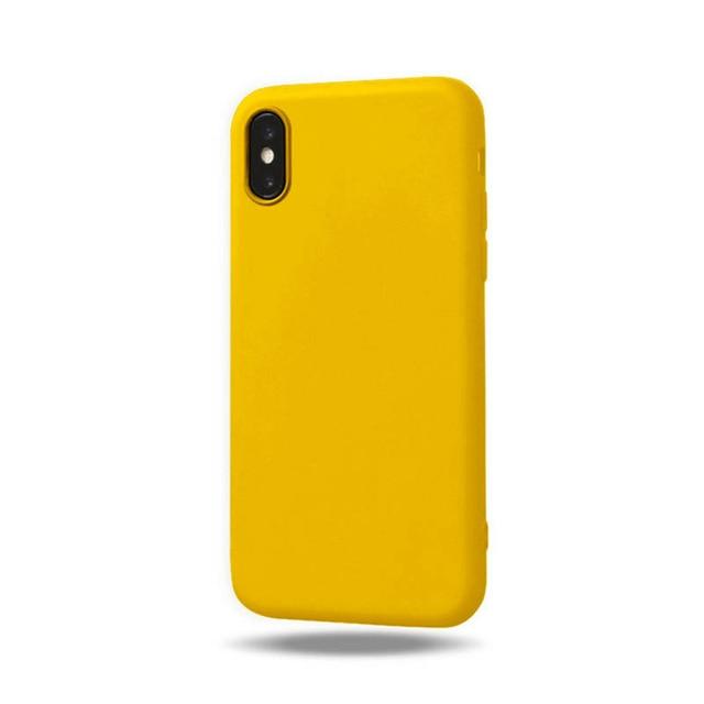 Aleta - Mjuk silikon matt iPhone-fodral |