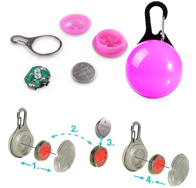 LED Flash Hundhalsband Pendant |