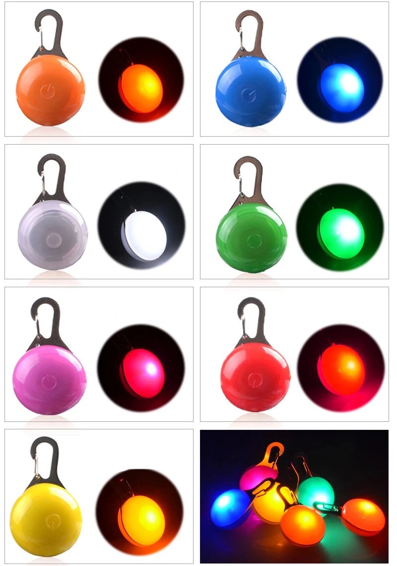 LED Flash Hundhalsband Pendant |