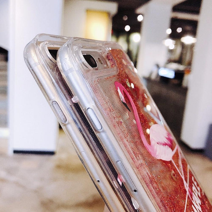 Snygg i Rosa Glittrande Telefonfodral |