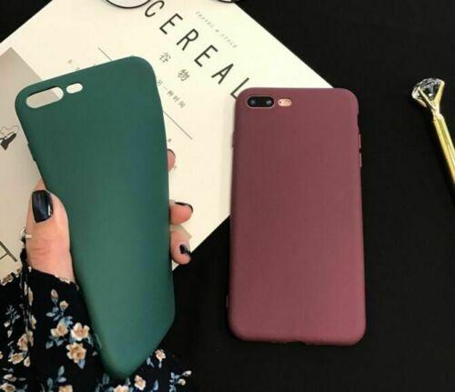 Aleta - Mjuk silikon matt iPhone-fodral |