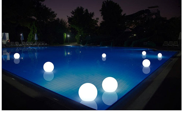 Vattentät LED Trädgårdsboll Lampa RGB