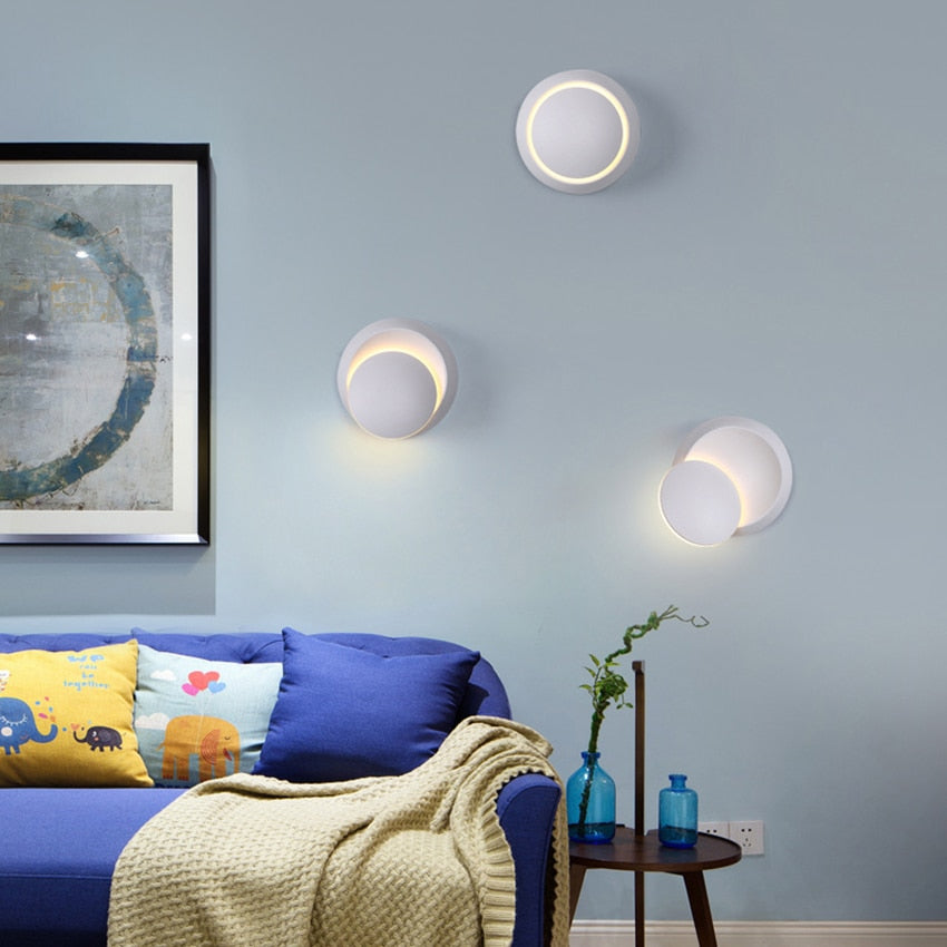 LED Vägglampa 360