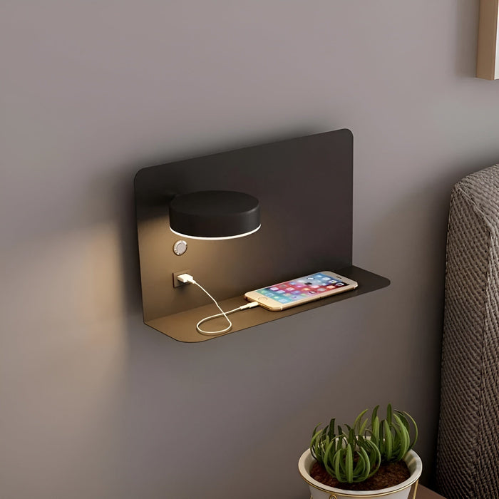 Vägglampa – Uppladdningsbar elegans med USB LED-belysning för en lyxig atmosfär