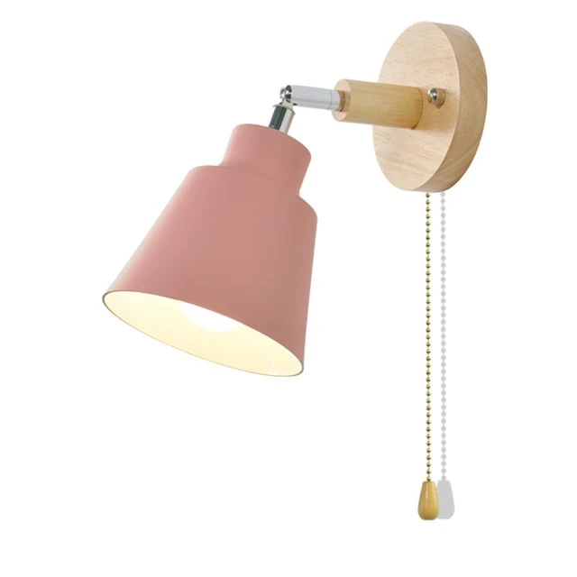 Rotatable Collin Vägglampa med Dragkedja