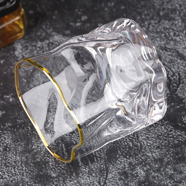 Förvrängd Textur Whiskyglas Set