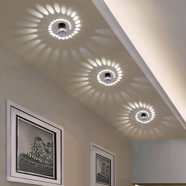 Downlight - Spiralformad Lampa | Energisparande