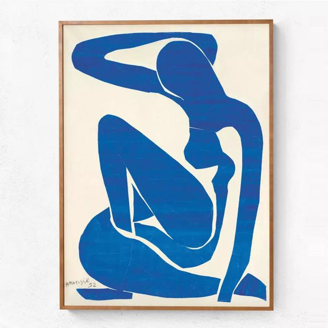 Blå Nudes Matisse Affisch