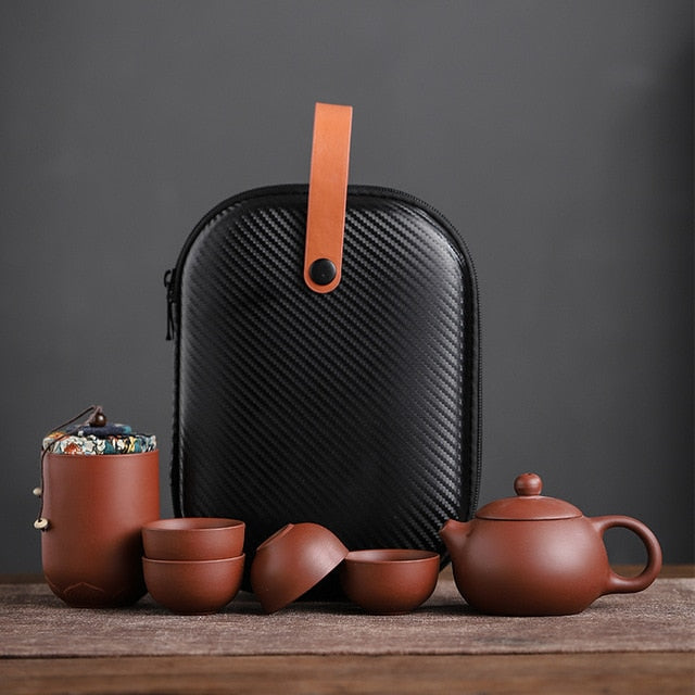 Keramisk Tekanna Set