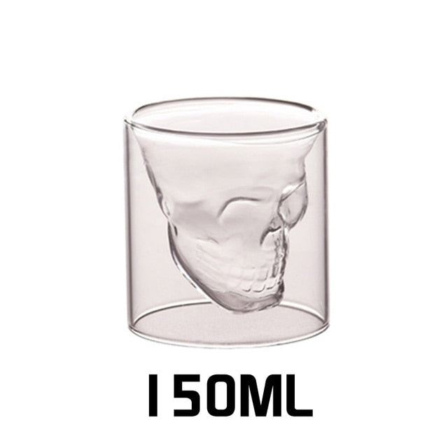 Håligt Dubbelskiktat Whiskeyglas