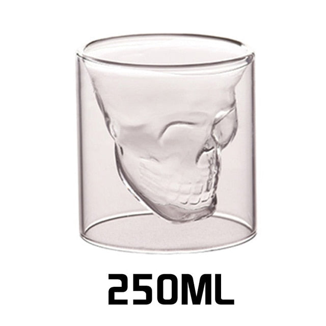 Håligt Dubbelskiktat Whiskeyglas