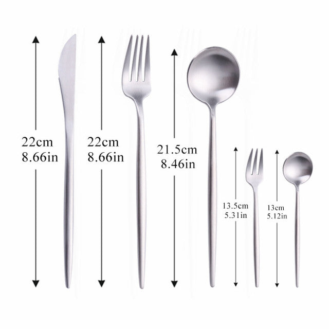 Modern Minimalist Bestickset