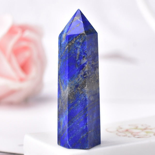 Lapis Lazuli Visdoms- och Skyddsstav