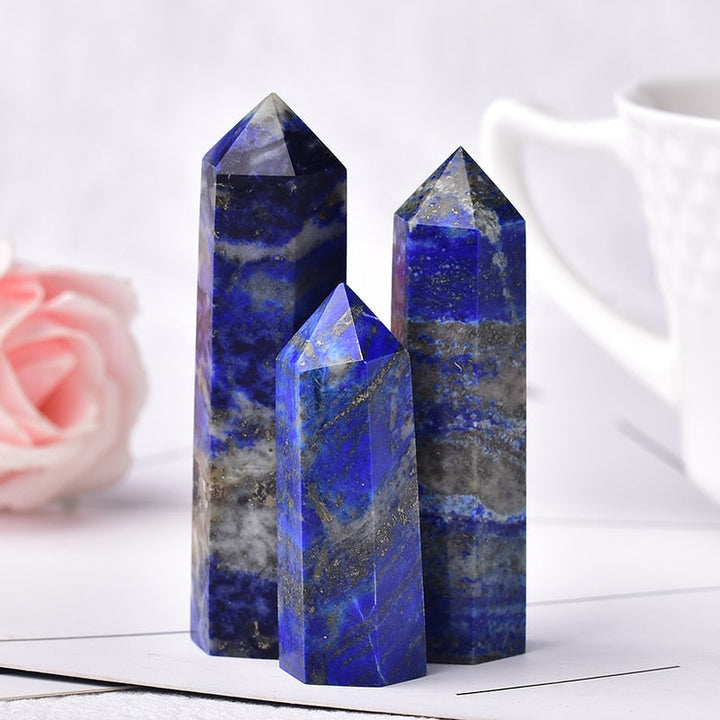 Lapis Lazuli Visdoms- och Skyddsstav
