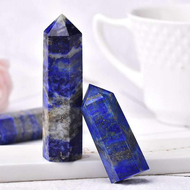 Lapis Lazuli Visdoms- och Skyddsstav