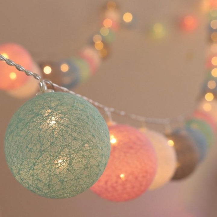 LED Bomullsboll Ljus