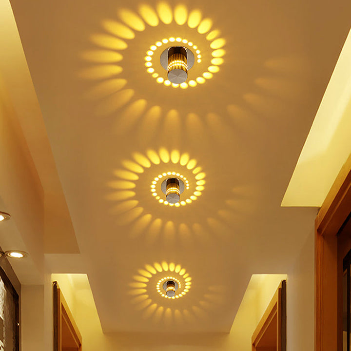 Downlight - Spiralformad Lampa | Energisparande