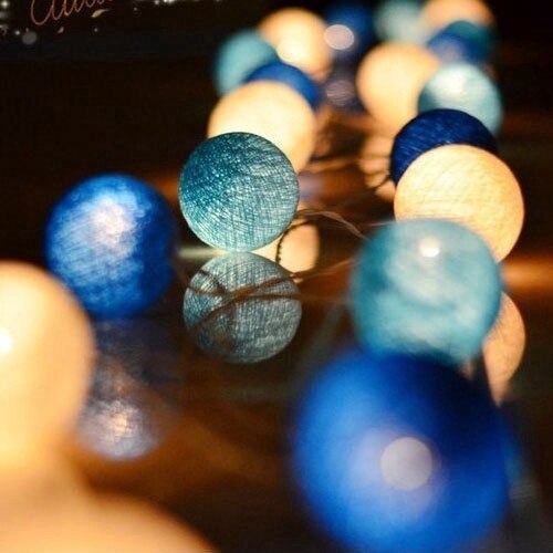 LED Bomullsboll Ljus