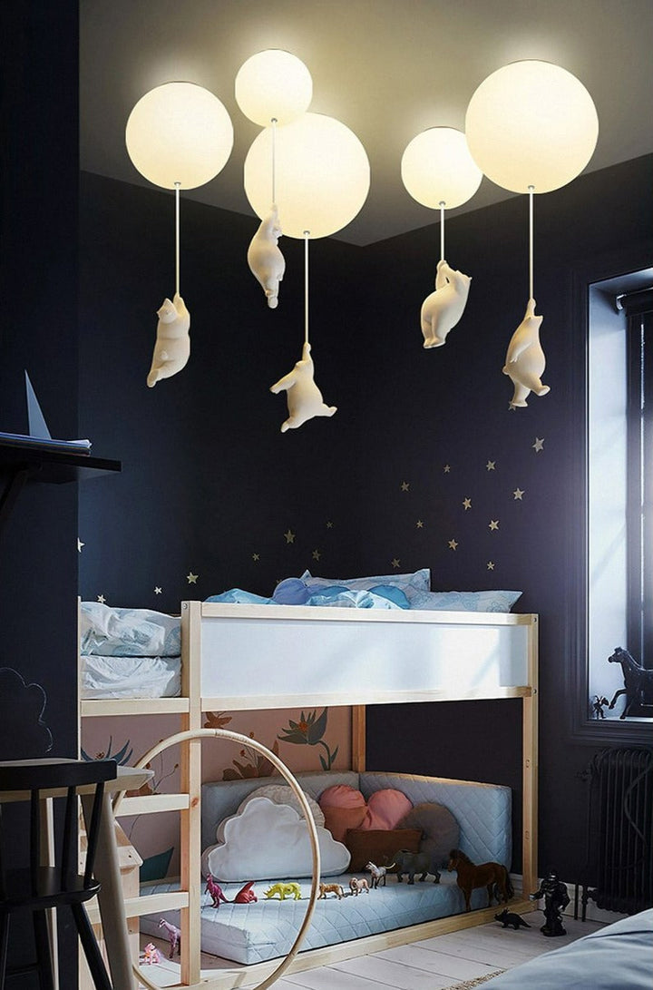 Ballongbjörn Taklampa