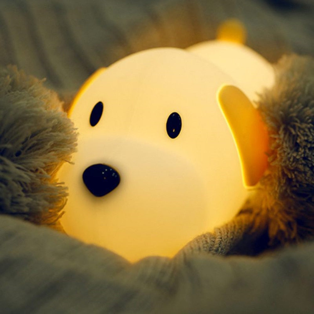 LED Hund Dimmbar Nattlampa