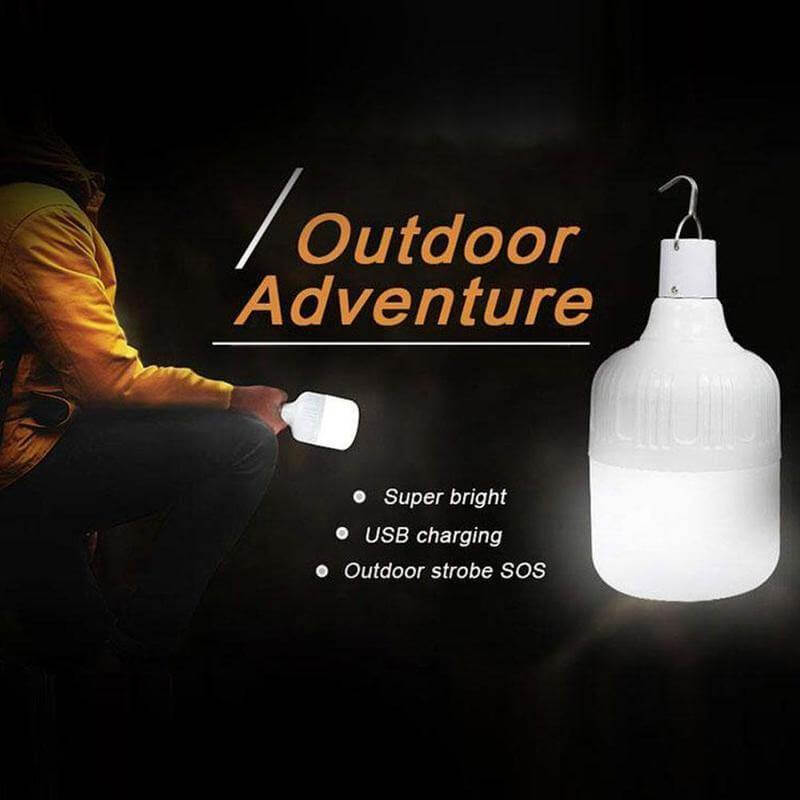 Utomhus USB-uppladdningsbar LED Nattlampa |