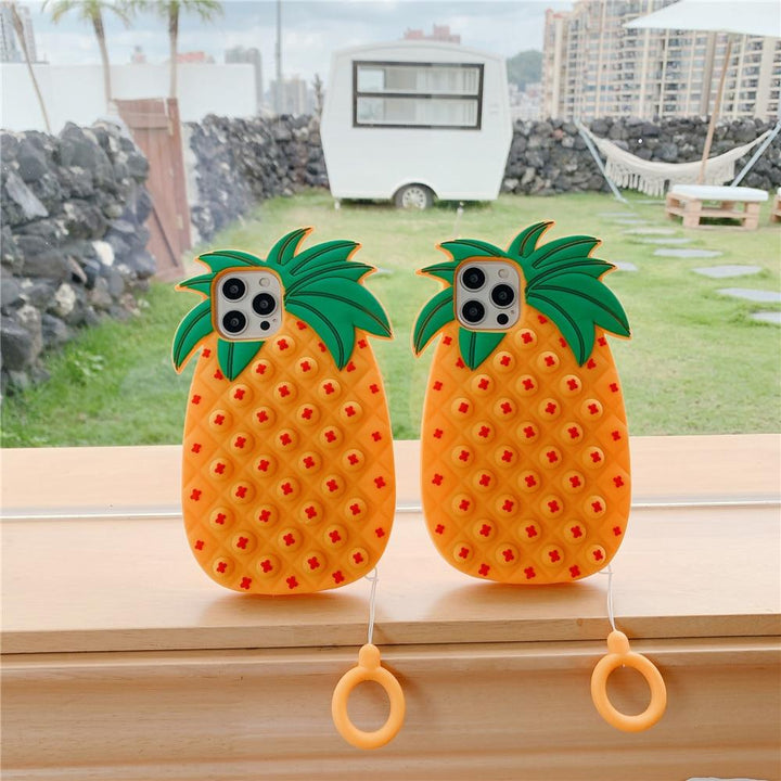 Ananas Pop It iPhone-fodral |