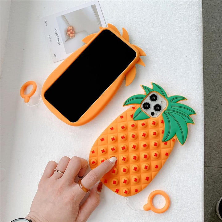 Ananas Pop It iPhone-fodral |