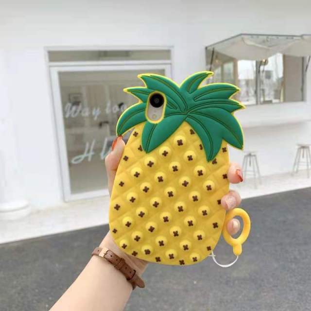 Ananas Pop It iPhone-fodral |