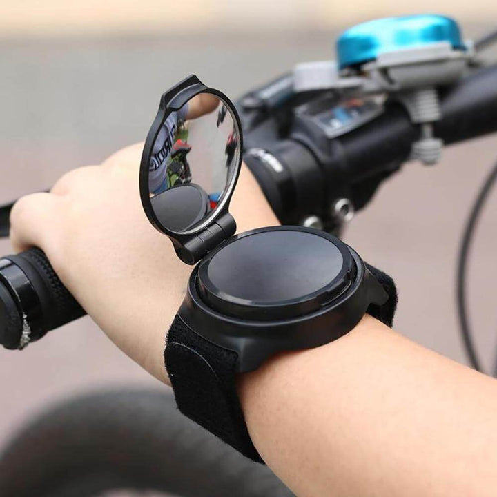 Cykelhandledsband med bakåtspegling |
