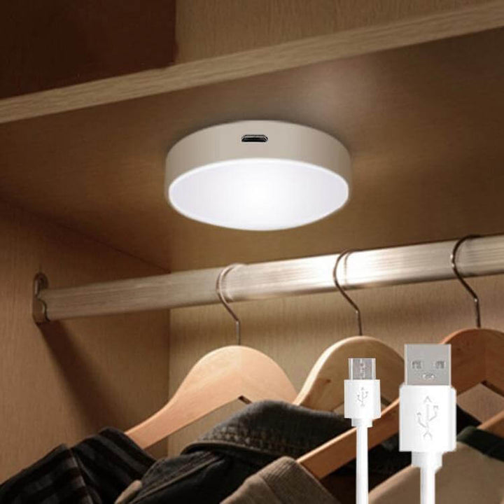 Uppladdningsbar Rörelsesensor LED USB Nattlampa