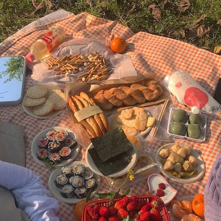 Clementine Gingham Picknickfilt
