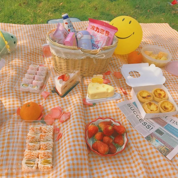 Clementine Gingham Picknickfilt