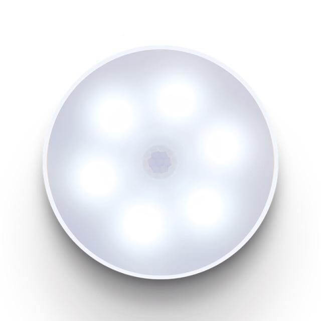 Uppladdningsbar Rörelsesensor LED USB Nattlampa