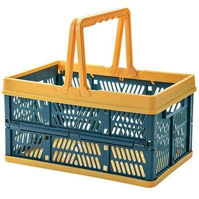 Fällbar Enkel Shopping Fällkorg