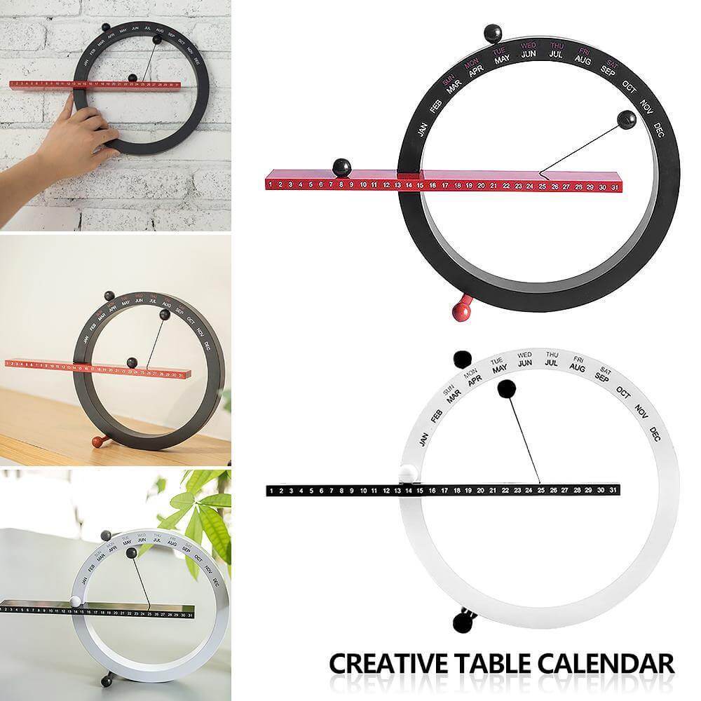 Vändbar Magnetisk Manuell Daglig Skrivbordskalender