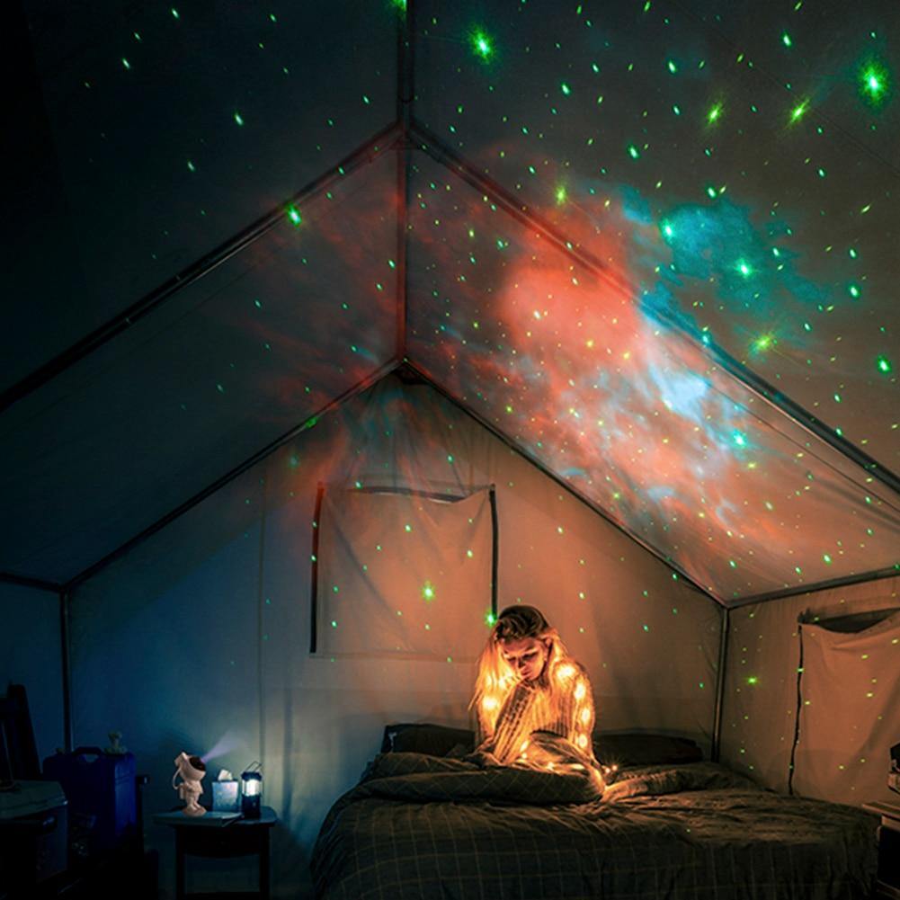 Galaxy Astronaut Nattljus Rumsprojektor