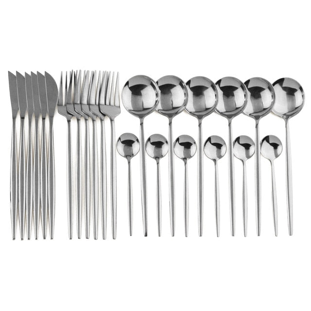 24-delars bestickset