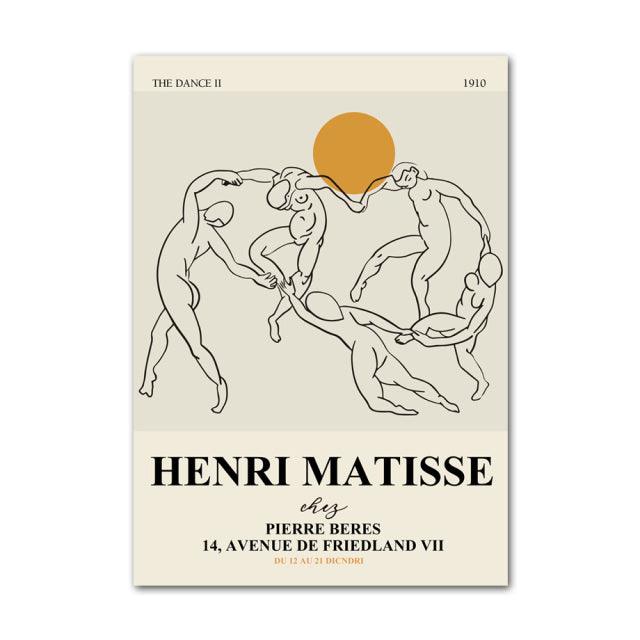 Henri Matisse Picasso Abstrakt Canvas