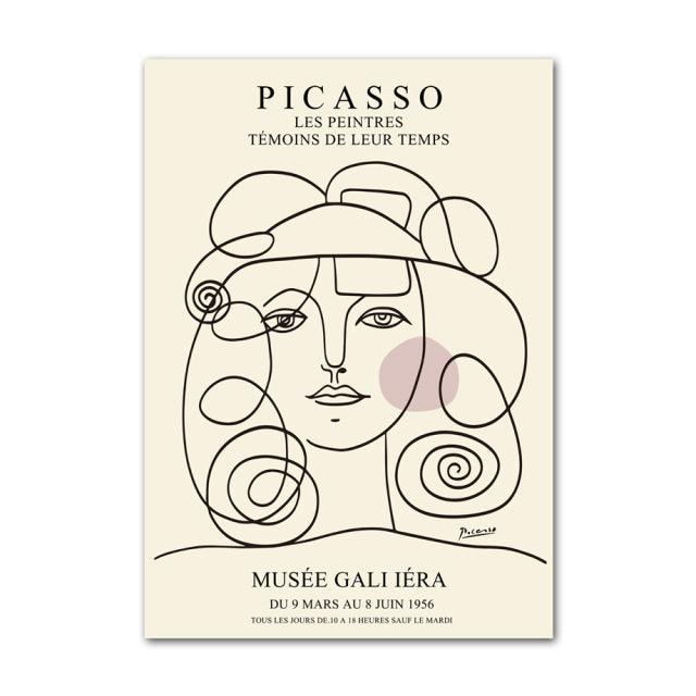 Henri Matisse Picasso Abstrakt Canvas