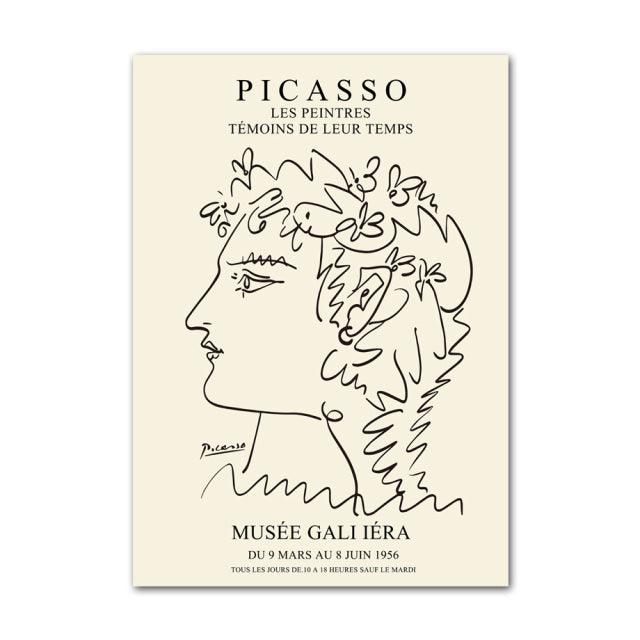 Henri Matisse Picasso Abstrakt Canvas