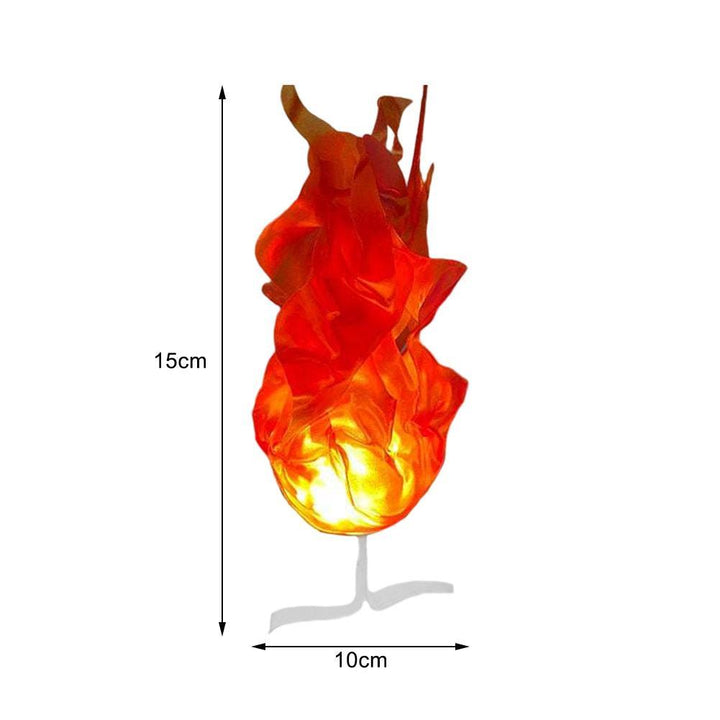 Flytande Eldklot Kreativ Halloween Ornament Ljus