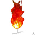Flytande Eldklot Kreativ Halloween Ornament Ljus