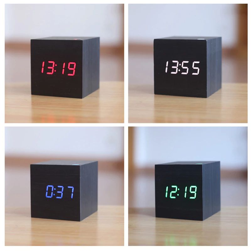 CUBE DIGITAL KLOCKA