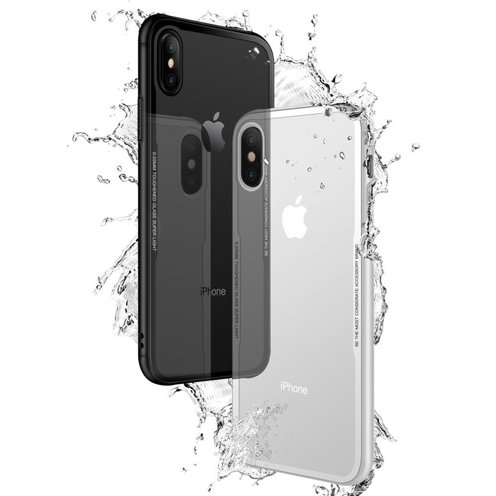 Härdat Glas iPhone-fodral |
