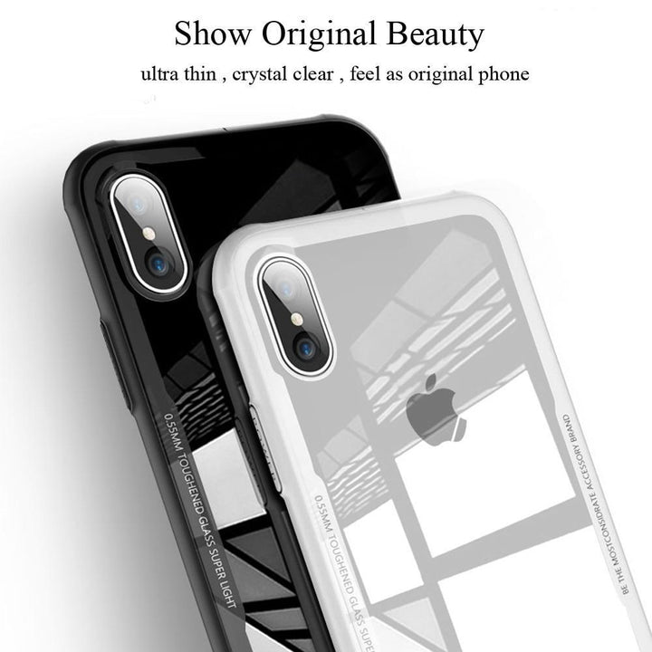 Härdat Glas iPhone-fodral |