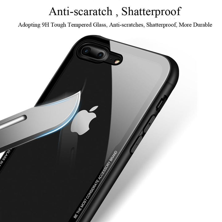 Härdat Glas iPhone-fodral |