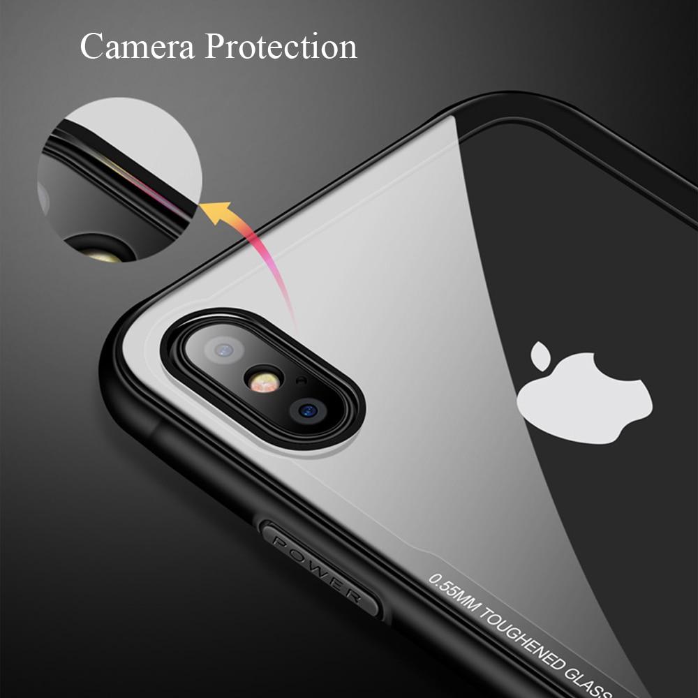 Härdat Glas iPhone-fodral |