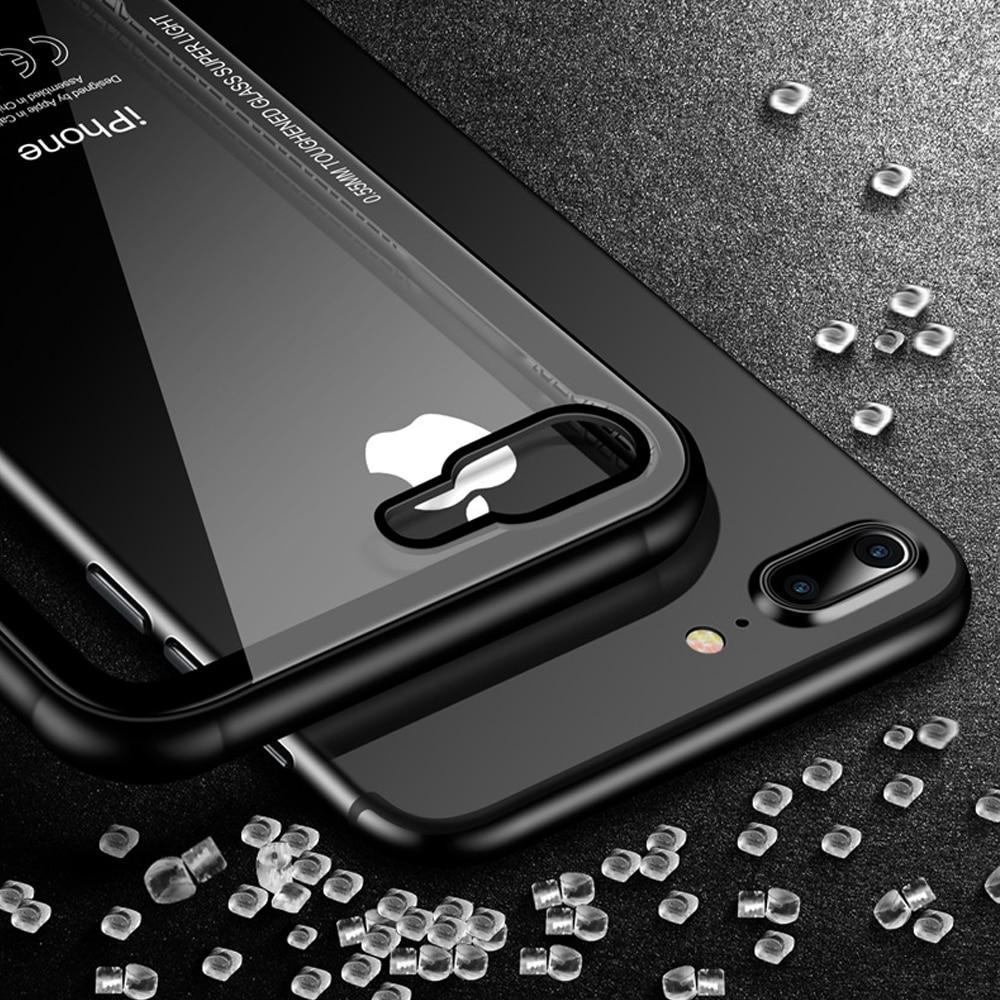 Härdat Glas iPhone-fodral |