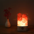 Himalayansk Salt Desk Lamp & Luftrenare Vit