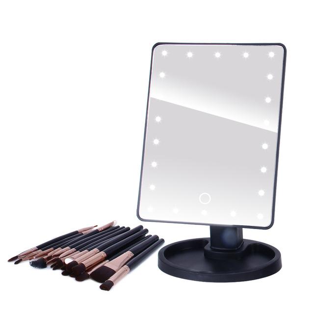 LED Ljusram Sminkspegel |